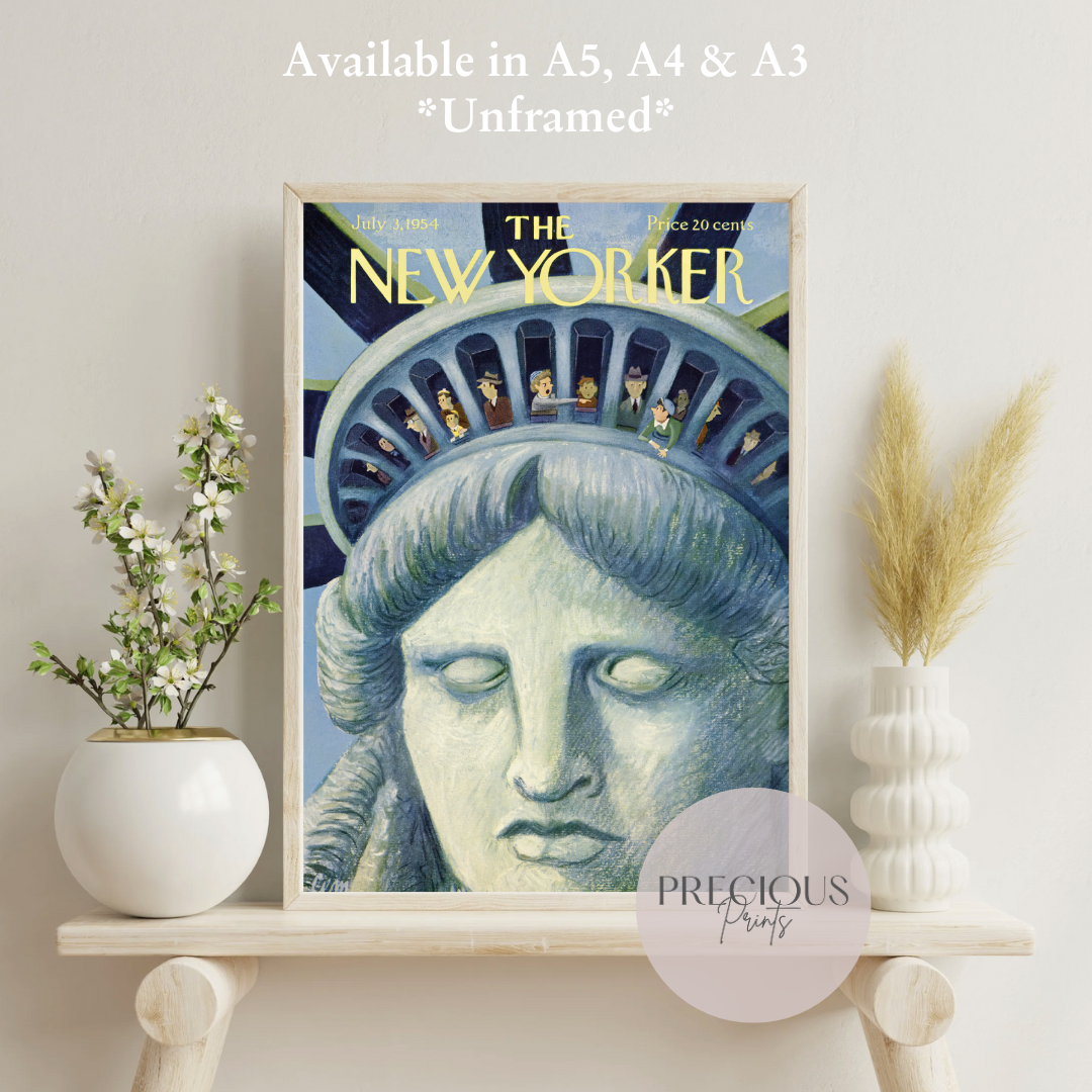 The New Yorker 3 July 1954 Print Vintage Wall Art / Charles E. Martin