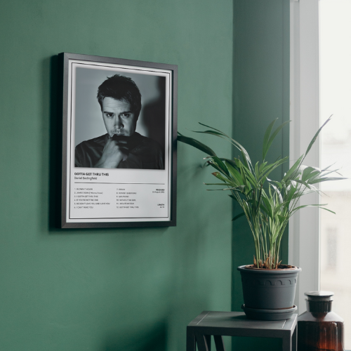 Daniel Bedingfield Gotta Get Thru This Album Cover Music Poster /  A5 A4 A3
