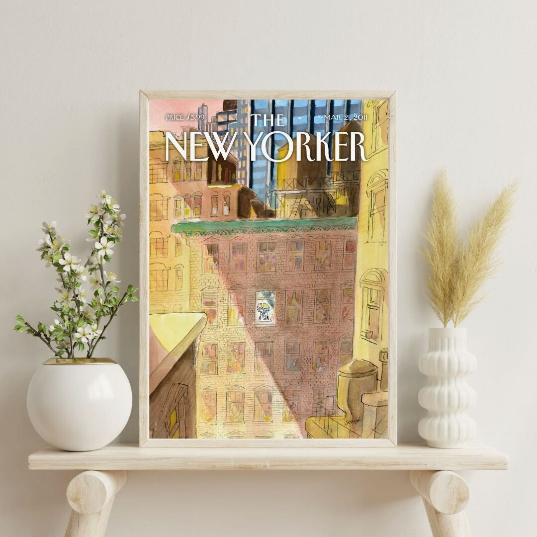The New Yorker March 21 2011 Print Wall Art Unframed / High Gloss Poster
