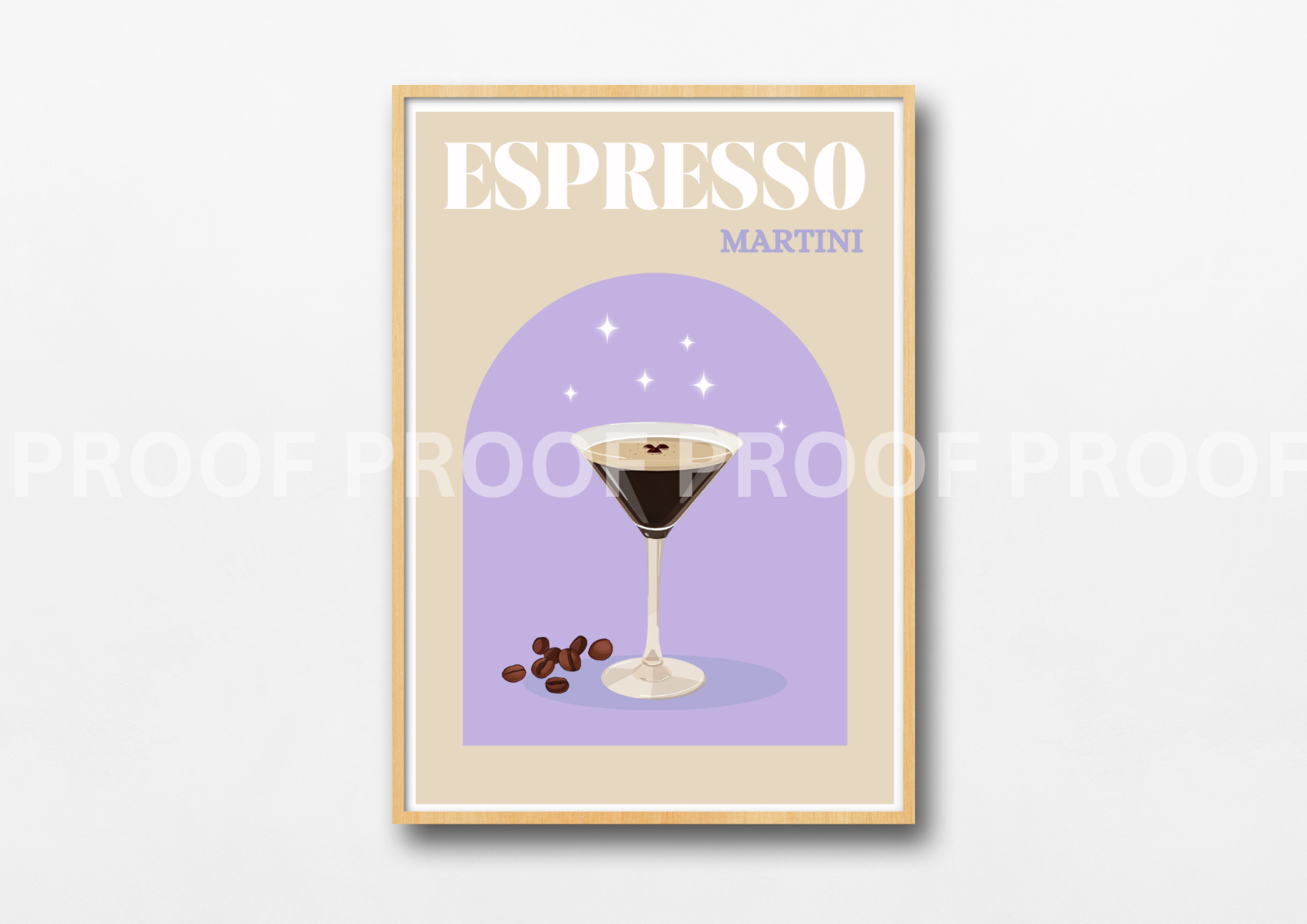 Colourful Cocktail Posters / Preppy Wall Art / A5 A4 A3 Unframed