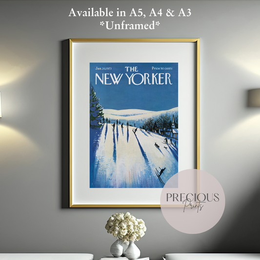 The New Yorker 20 January 1973 Wall Art Print / Artist Arthur Getz