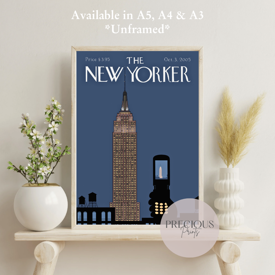 The New Yorker 3 October 2005 Vintage Classic Wall Art Unframed Chris Ware