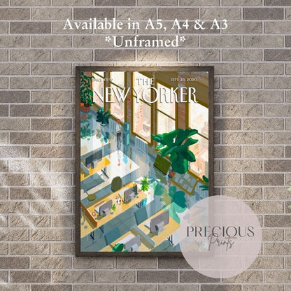 The New Yorker 28 September 2020 Print Vintage Wall Art / Pascal Campion