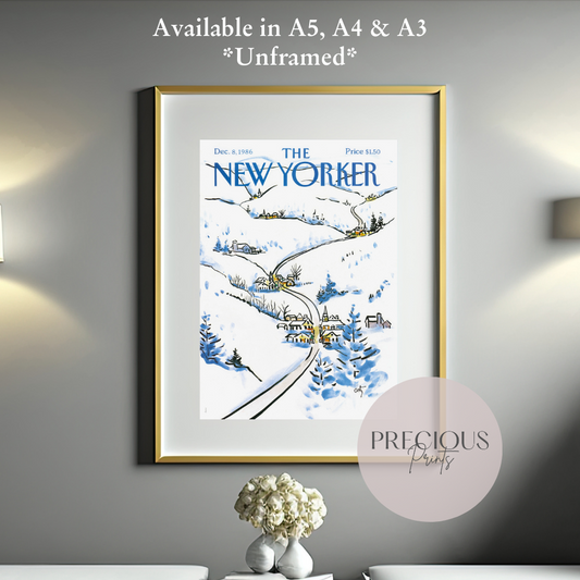 The New Yorker 8 December 1986 Wall Art Print / Artist Arthur Getz