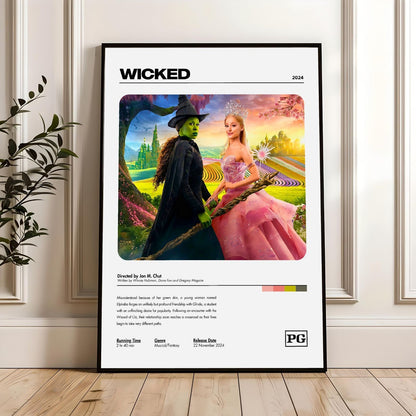 Wicked Movie Poster 2024 Unframed A5 A4 A3
