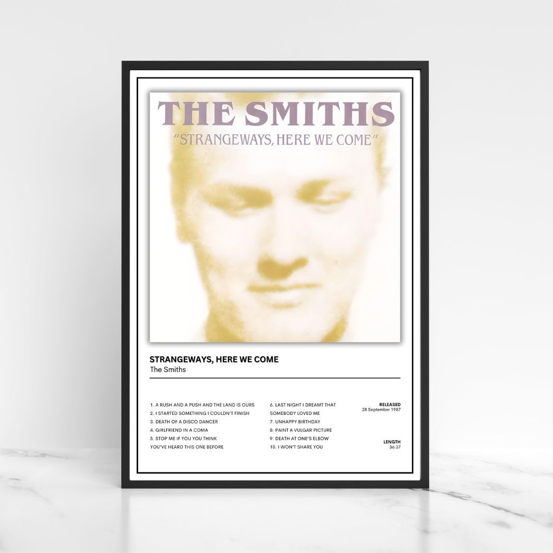 The Smiths Album Cover Poster / Full Collection / Unframed A5 A4 A3