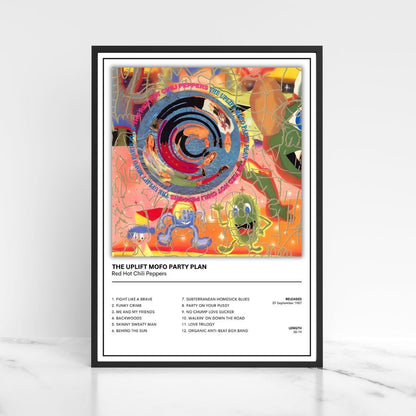 Red Hot Chilli Peppers Full Collection of Album Cover Posters A5 A4 A3