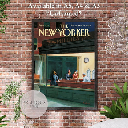 The New Yorker Poster 1999 Vintage Classic Wall Art Unframed Fast Free Delivery