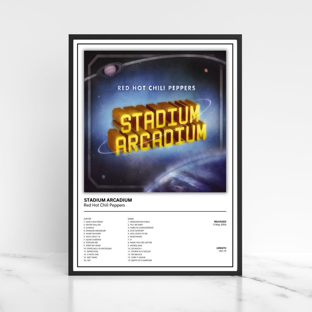 Red Hot Chilli Peppers Full Collection of Album Cover Posters A5 A4 A3