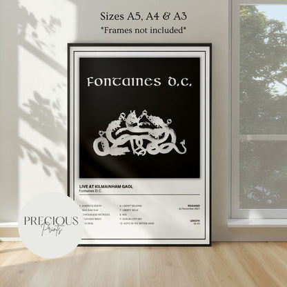 Fontaines D.C. Music Album Poster / A5 A4 A3 Unframed The Full Collection