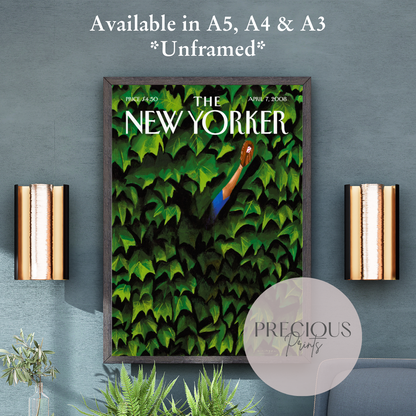 The New Yorker 7 April 2008 Vintage Classic Wall Art Unframed Mark Ulriksen