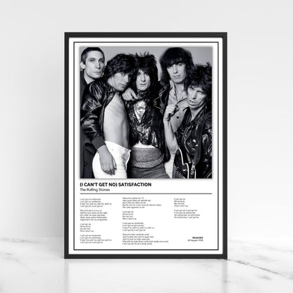 The Rolling Stones Music Album Single Cover Poster / Music Gift A5 A4 A3