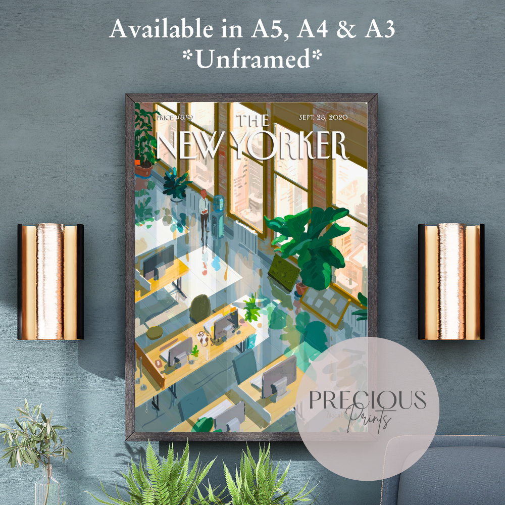 The New Yorker 28 September 2020 Print Vintage Wall Art / Pascal Campion