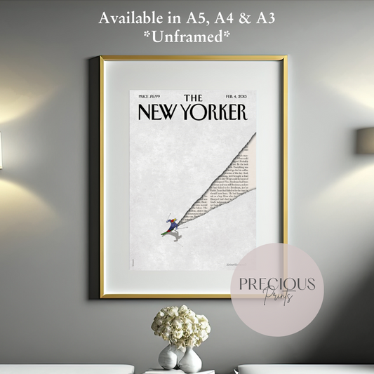 The New Yorker 4 February 2013 Vintage Classic Wall Art Unframed Birgit Schossow