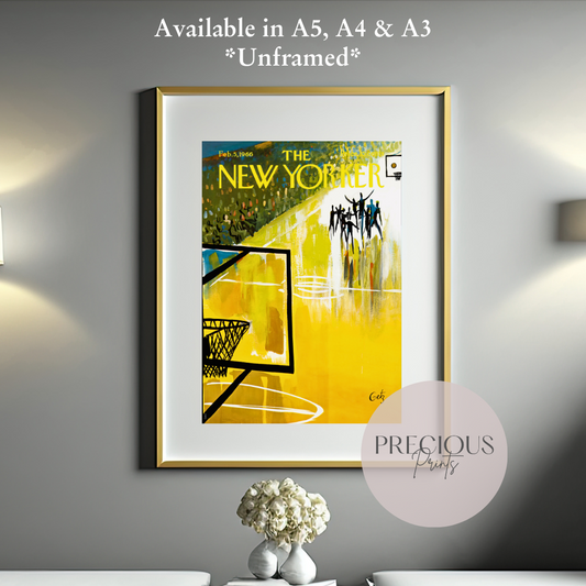 The New Yorker 5 February 1966 / Vintage Wall Art Print / Artist Arthur Getz