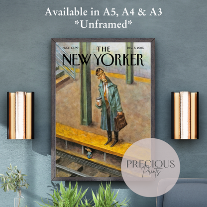 The New Yorker 5 December 2016 Print Vintage Wall Art / Peter de Sève