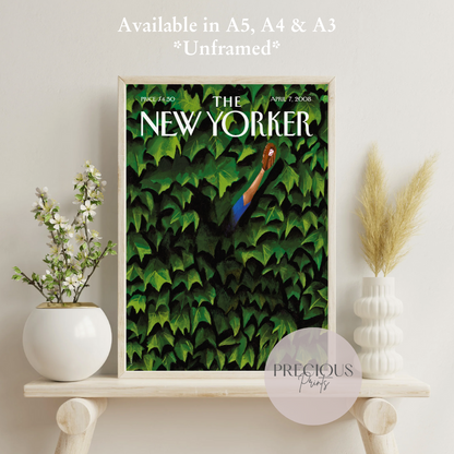 The New Yorker 7 April 2008 Vintage Classic Wall Art Unframed Mark Ulriksen