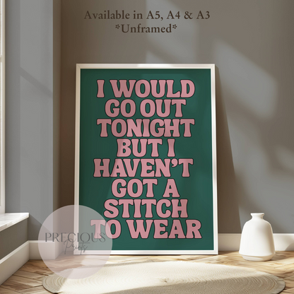 The Smiths Music Poster, This Charming Man 80's Lyric Print / Music Poster