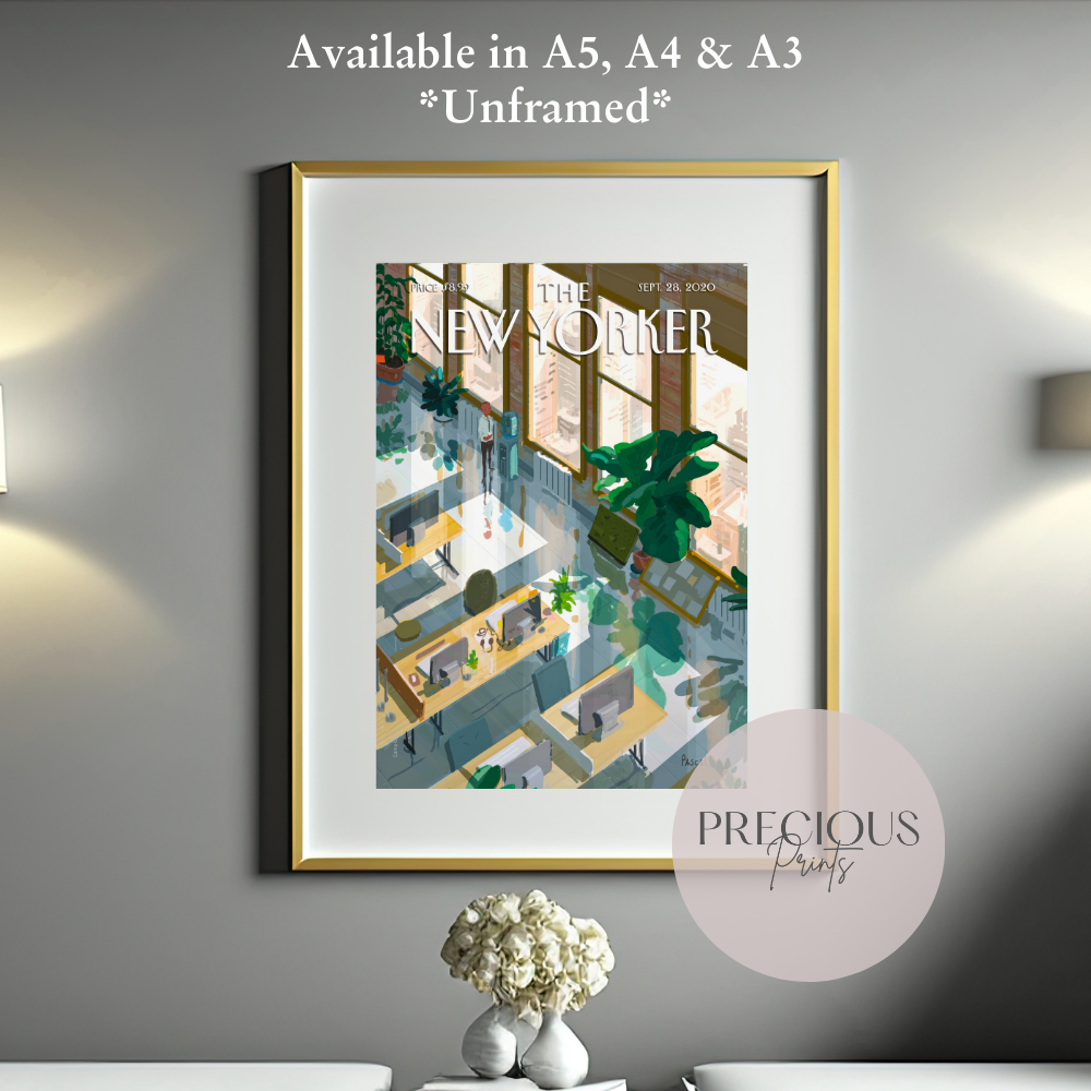 The New Yorker 28 September 2020 Print Vintage Wall Art / Pascal Campion