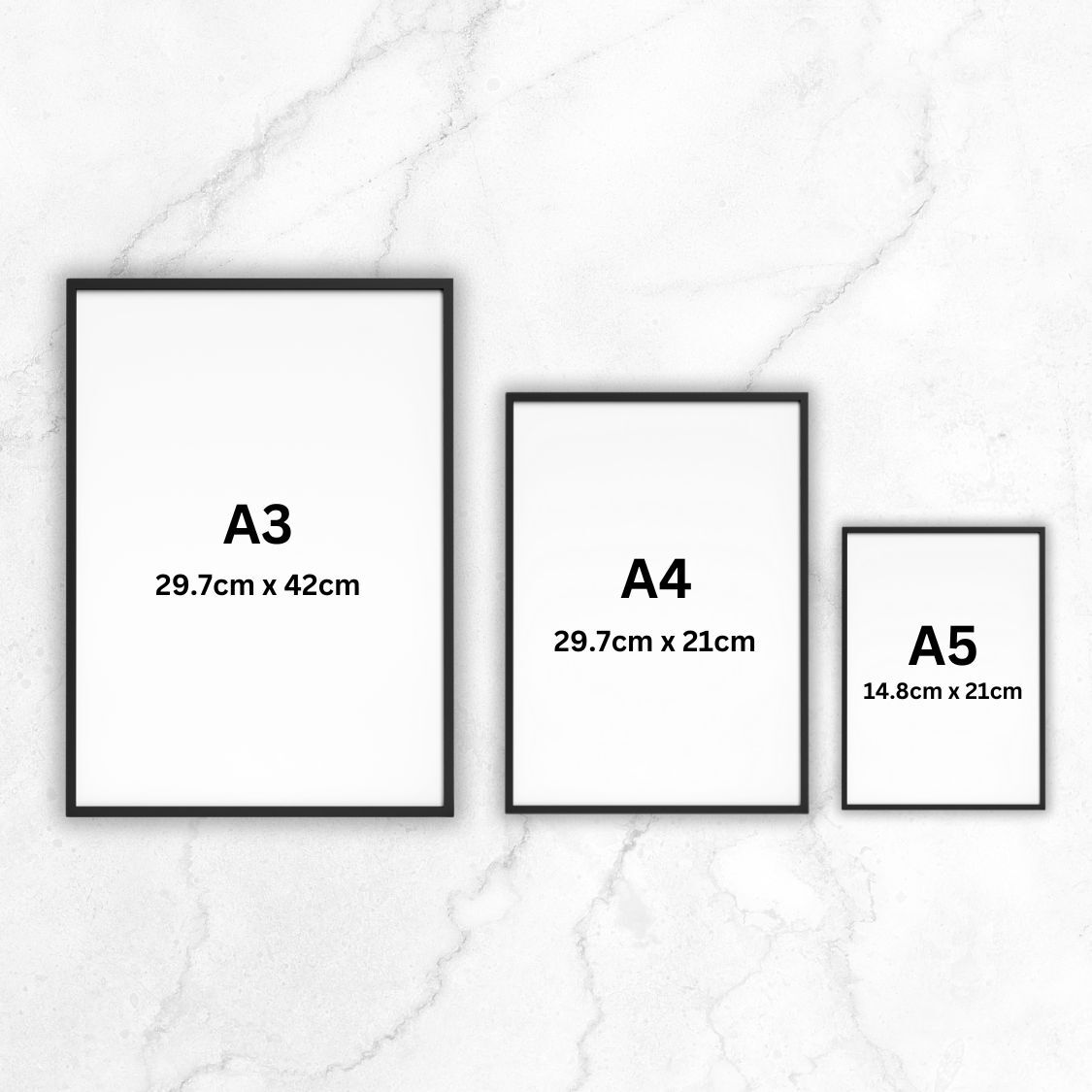 Set of 3 Personalised Princess bedroom Prints / All the Princess Poster A5 A4 A3