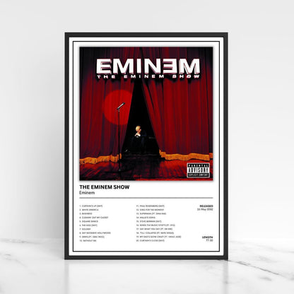 Eminem Album Cover Poster Unframed A5 A4 A3 The Full Collection