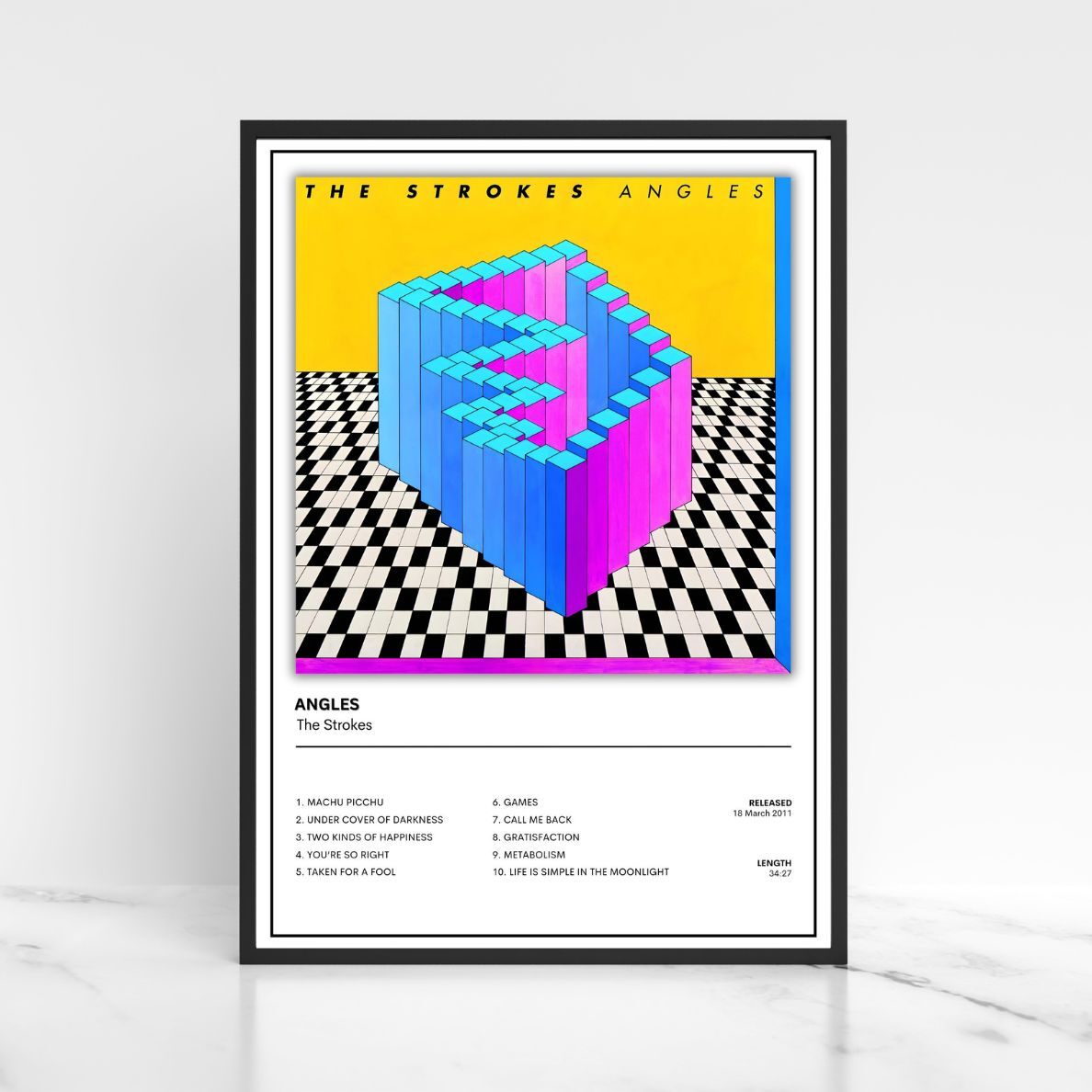 The Strokes Music Album Poster / A5 A4 A3 Unframed The Full Collection