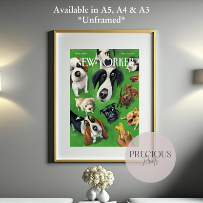 The New Yorker 9 August 2021 Vintage Classic Wall Art Unframed Mark Ulriksen