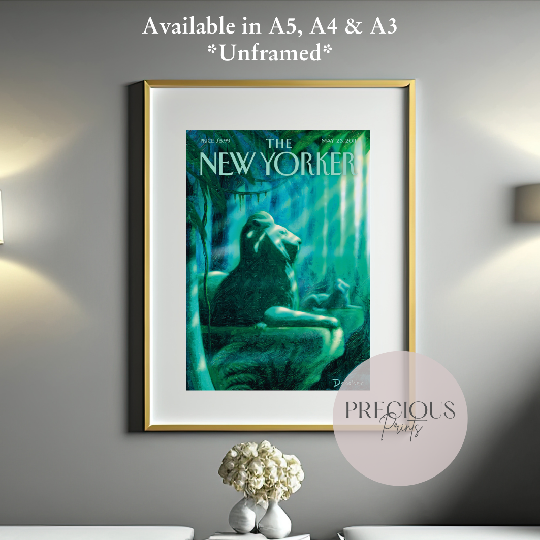 The New Yorker 23 May 2011 Print / Vintage Wall Art / Eric Drooker