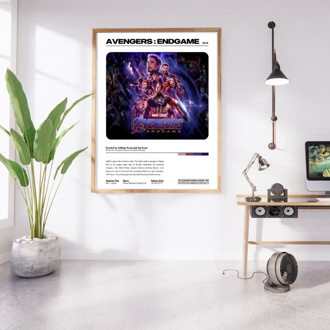 Avengers: Endgame 2019 Movie Poster Print Unframed A5 A4 A3