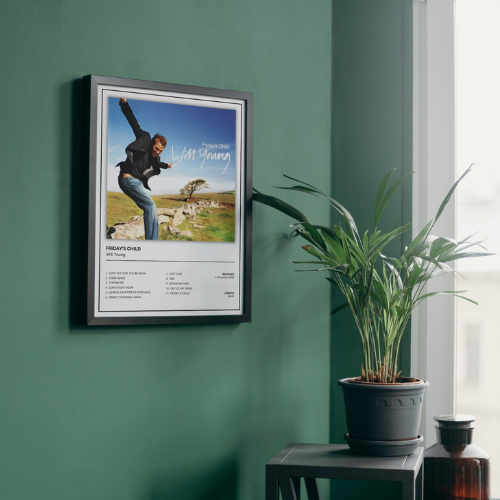 Will Young - Friday's Child Album Cover Music Poster /  A5 A4 A3