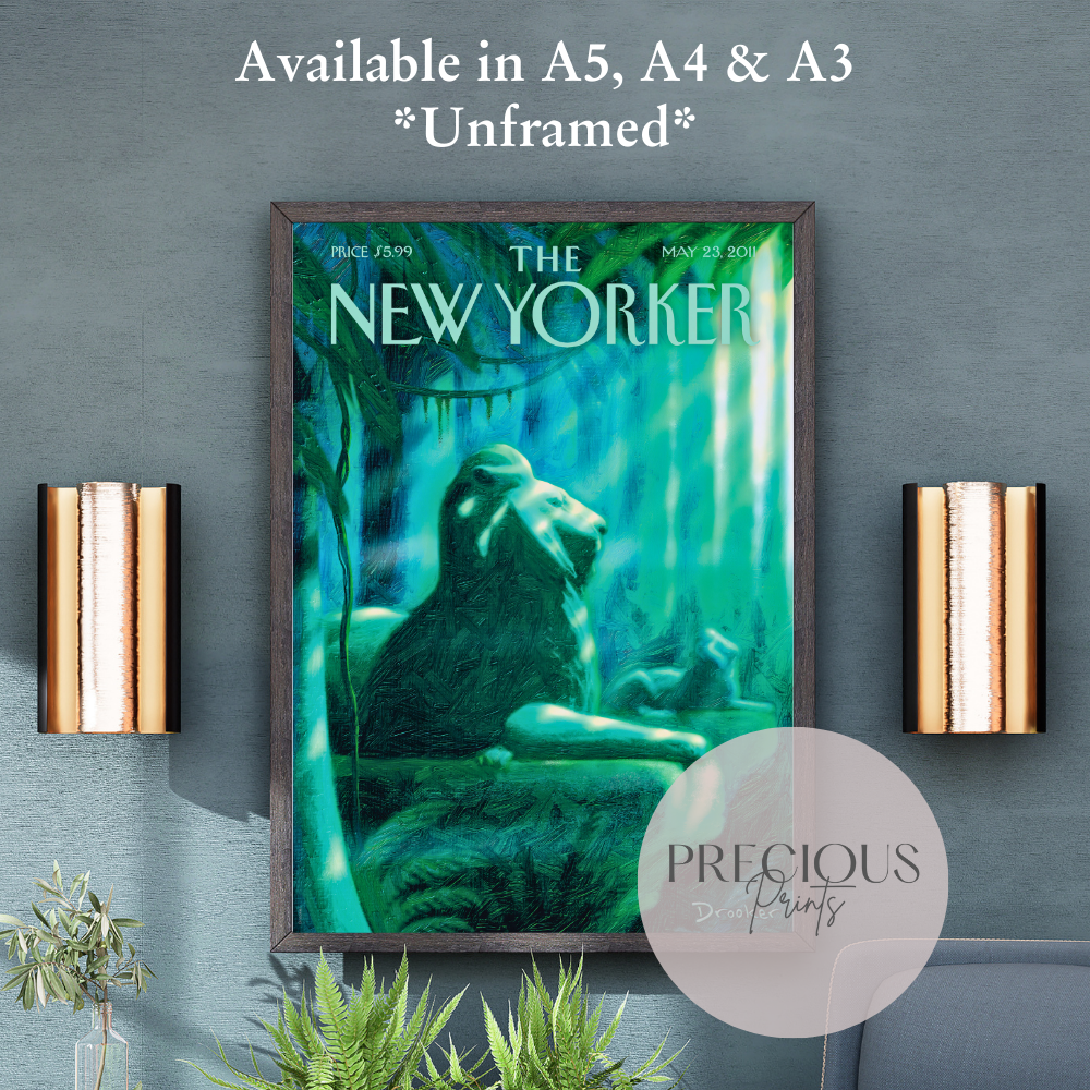The New Yorker 23 May 2011 Print / Vintage Wall Art / Eric Drooker