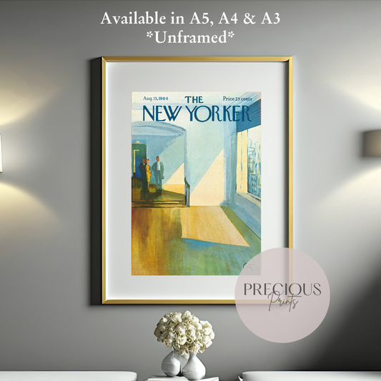 The New Yorker 15 August 1964 Wall Art Print / Artist Arthur Getz ''Real Estate'