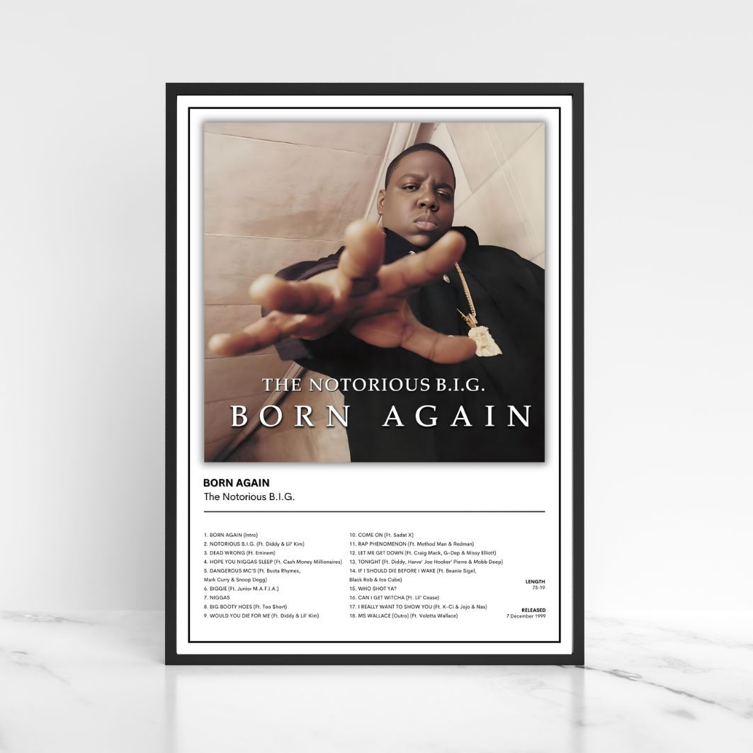The Notorious B.I.G. Album Cover Print Poster A5 A4 A3