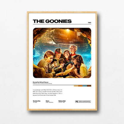 The Goonies 1985 Minimalist Movie Poster Print Unframed A5 A4 A3