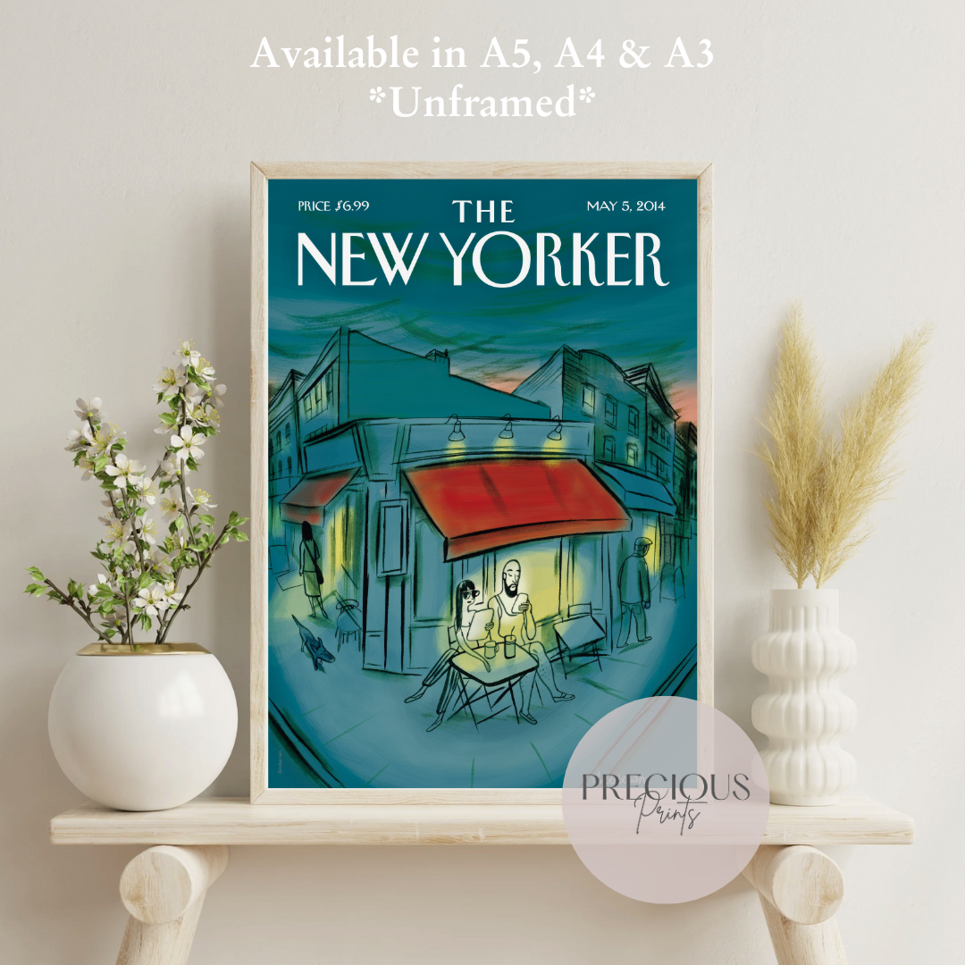 The New Yorker 5 May 2014 / Paris Nov 2015 / Vintage Art Charles Berbérian