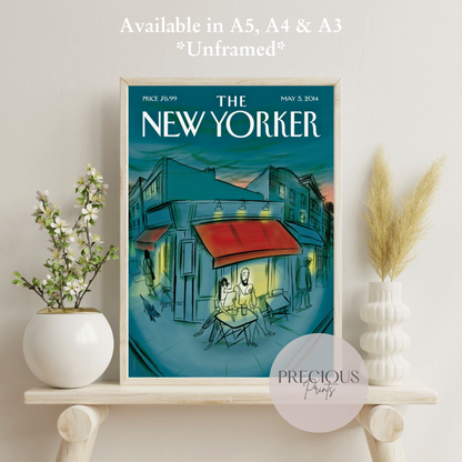 The New Yorker 5 May 2014 / Paris Nov 2015 / Vintage Art Charles Berbérian