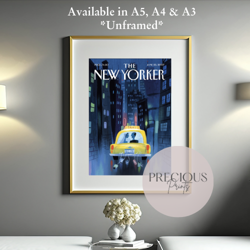 The New Yorker 25 June 2007 ''Just Married'' Poster Unframed Print A5 A4 A3