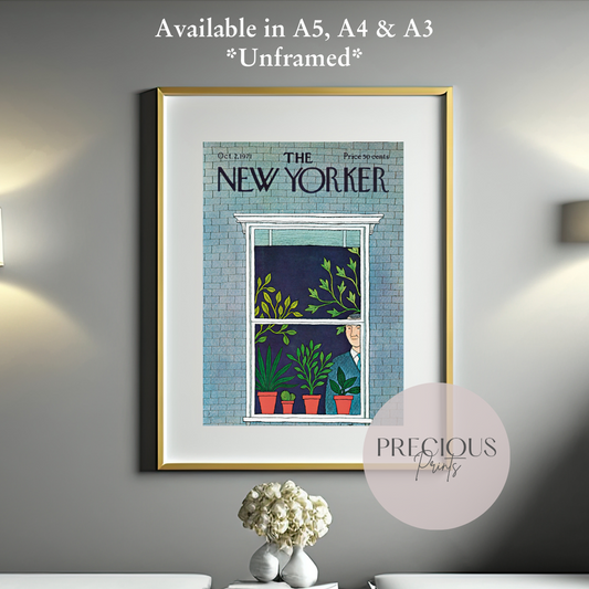 The New Yorker 20 January 1973 Wall Art Print / Artist Pierre Le-Tan