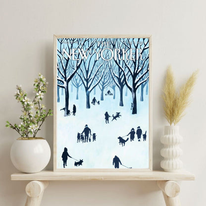 The New Yorker Poster Feb 9 2015 Vintage Classic Wall Art Unframed Mark Ulriksen