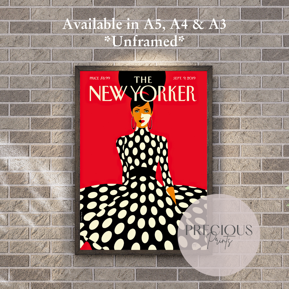 The New Yorker 9 September 2019 Print Vintage Wall Art / Malika Favre