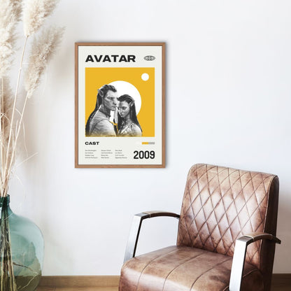 Avatar 2009 Minimalist Art Movie Poster Print Unframed A5 A4 A3