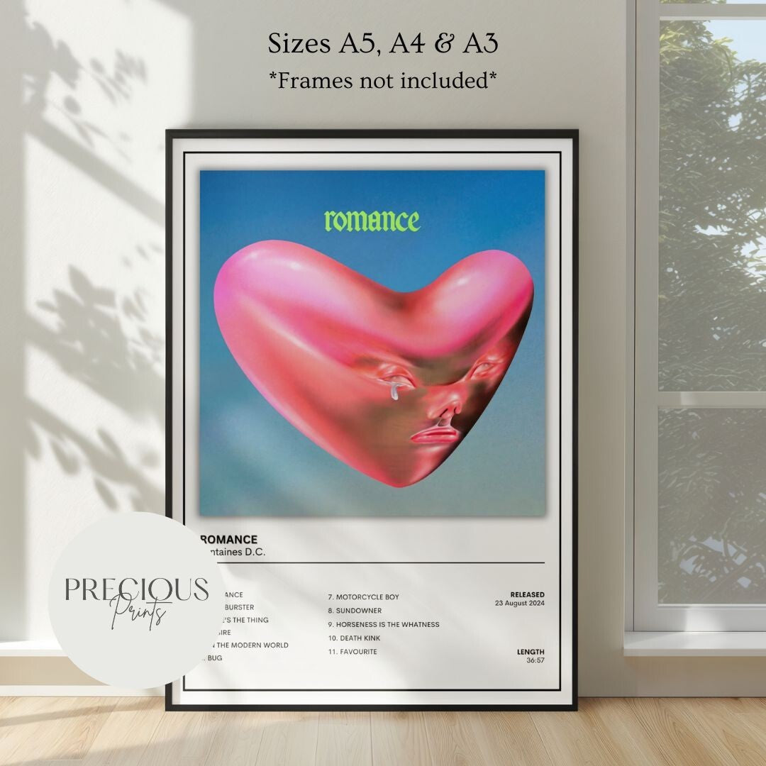 Fontaines D.C. Music Album Poster / A5 A4 A3 Unframed The Full Collection