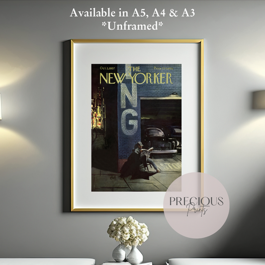 The New Yorker 5 October 1957 Wall Art Print / Artist Arthur Getz