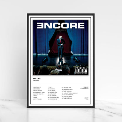 Eminem Album Cover Poster Unframed A5 A4 A3 The Full Collection