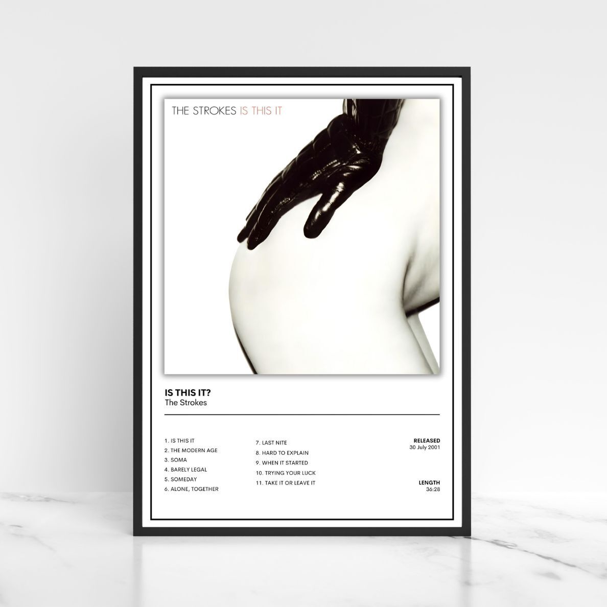 The Strokes Music Album Poster / A5 A4 A3 Unframed The Full Collection