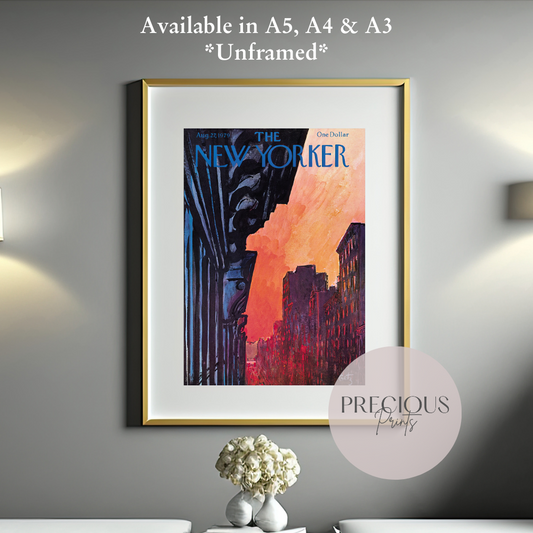 The New Yorker 27 August 1979 Vintage Wall Art Print / Artist Arthur Getz