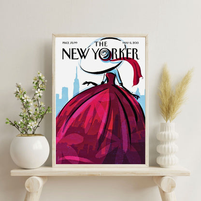 The New Yorker Poster May 6 2013 Vintage Classic Wall Art Unframed Mark Ulriksen
