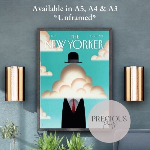The New Yorker Poster May 14 2016 Vintage Classic Wall Art Unframed