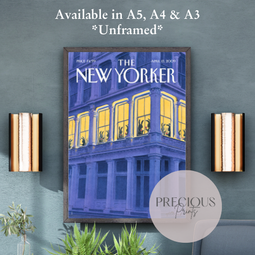 The New Yorker Poster 13 April 2009 Print Wall Art Unframed / High Gloss Poster