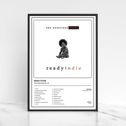 The Notorious B.I.G. Album Cover Print Poster A5 A4 A3